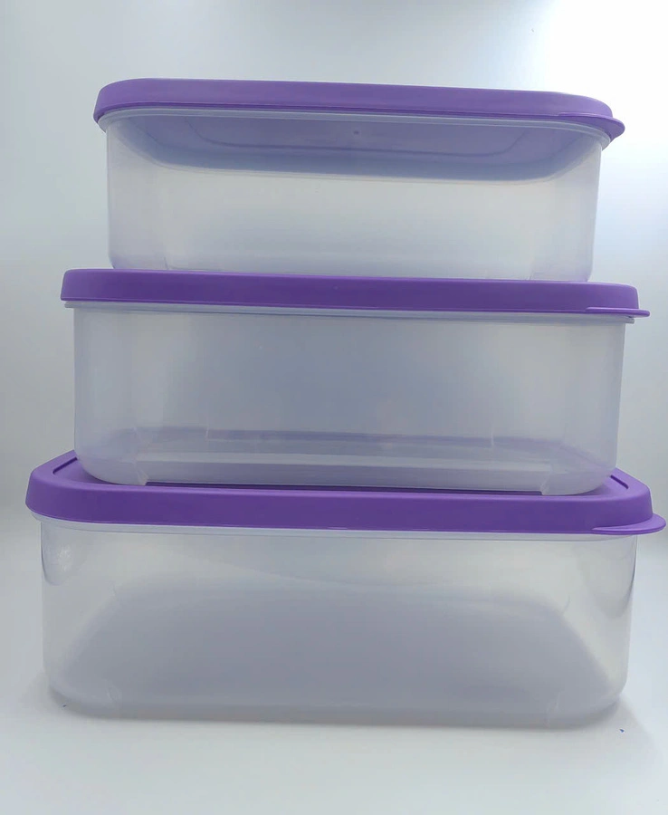 Bộ hộp thực phẩm AKIKO 1500ml-2000ml-2500ml
