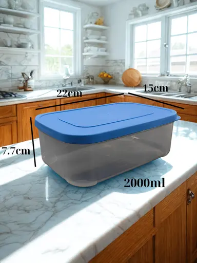 Bộ hộp thực phẩm AKIKO 1500ml-2000ml-2500ml